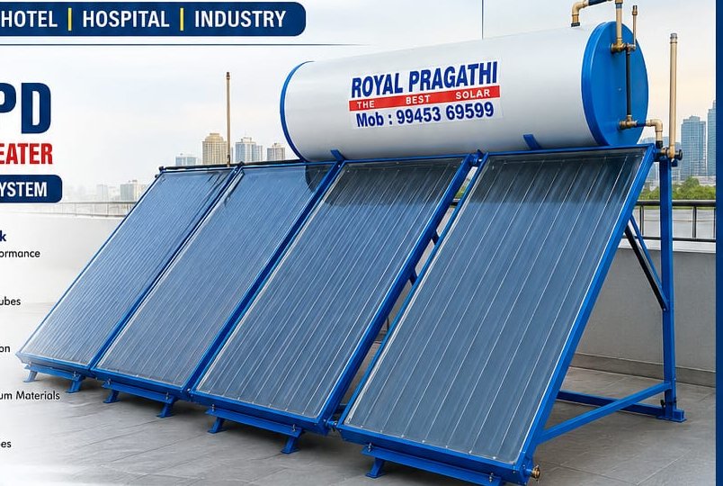 500 LPD PRD pressurized solar water heater